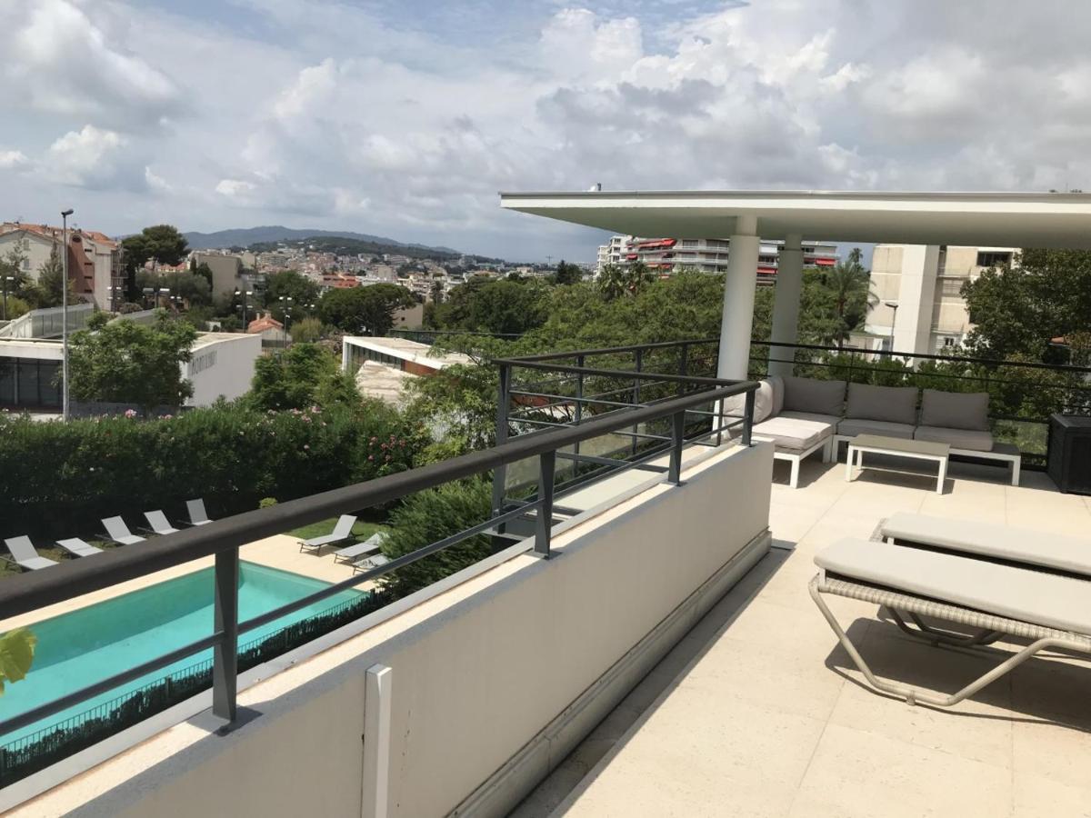Appartement Montfleury, 2 Terrasses, 2 Chambres , 2 Sdb , Pkg Prive Piscine, 15 Min Walk To Croisette Beach And Palais Des Festivals Канны Экстерьер фото