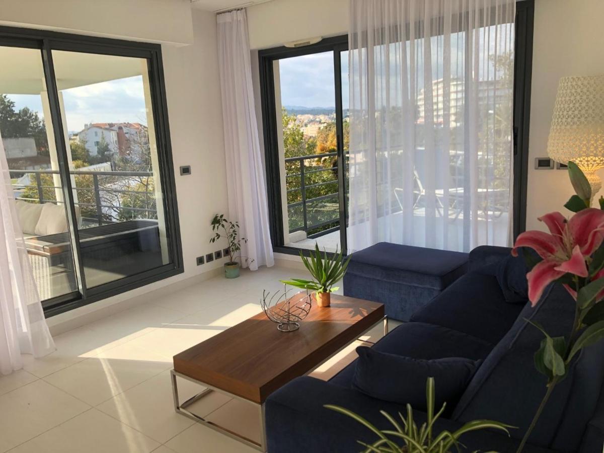 Appartement Montfleury, 2 Terrasses, 2 Chambres , 2 Sdb , Pkg Prive Piscine, 15 Min Walk To Croisette Beach And Palais Des Festivals Канны Экстерьер фото